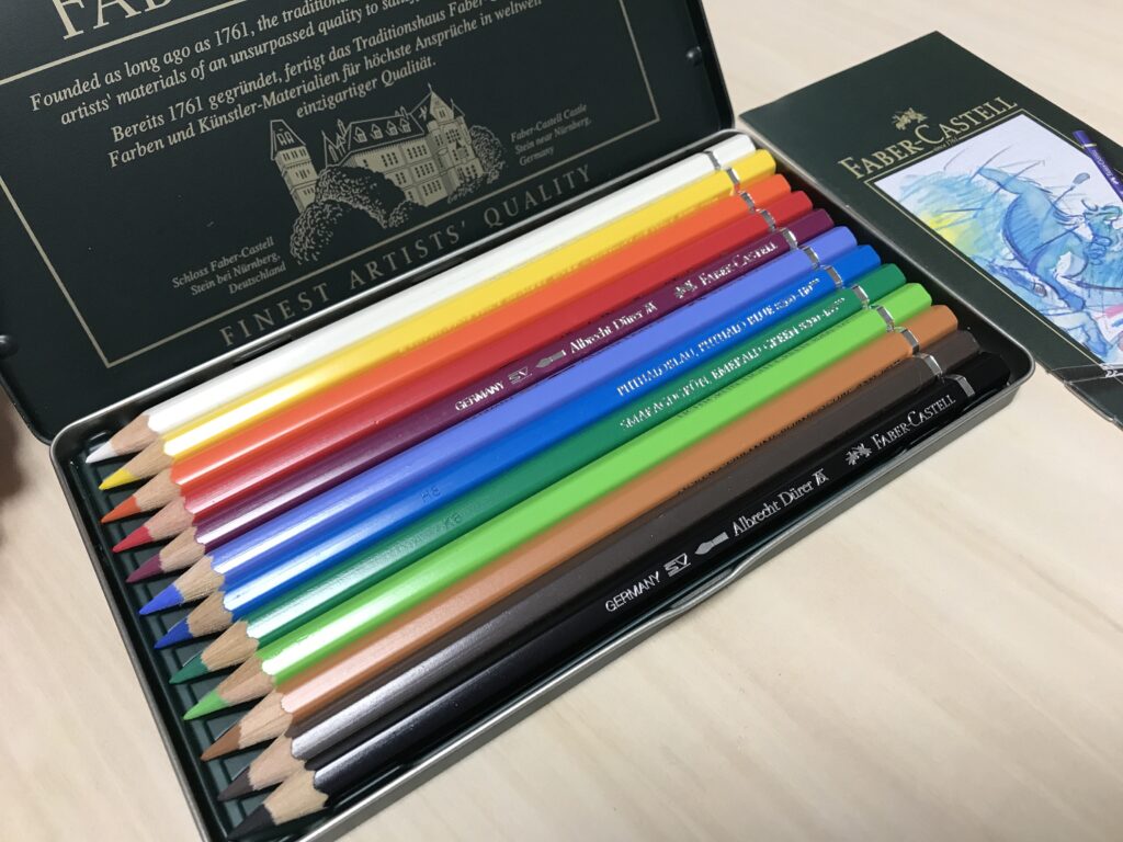 アルブレヒトデューラー水彩色鉛筆